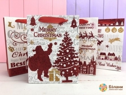 Новогодний пакет "Joyful city" L