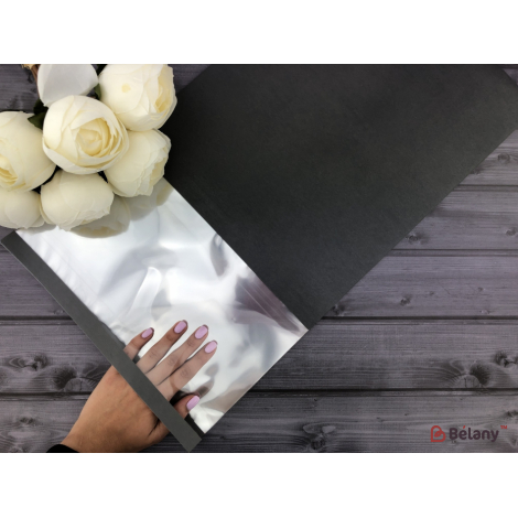 Калька для квітів "Simple" темно-сіра