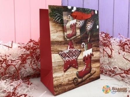 Новогодний пакет "Happy Holidays" M
