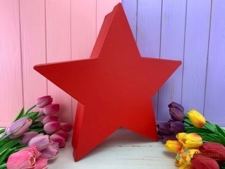 Коробка "Star" красная
