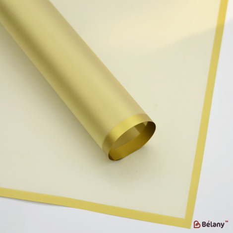 Калька "Матовый кант" золото