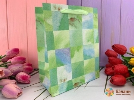 Подарочный пакет "Square" M