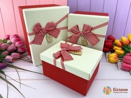 Подарочная коробка "Gifty#10" белая