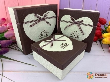 Подарочная коробка "Heart#9" шоколад