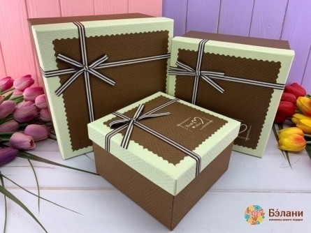 Подарункова коробка "BestWishes#7" шоколад