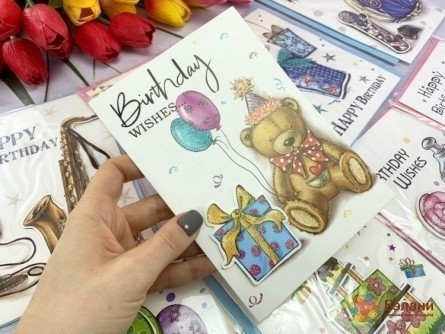 Открытка "BirthDay#5" мишка