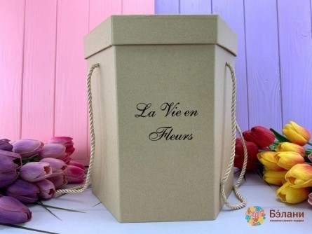 Коробка "La Vien" крафт