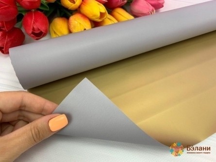 Калька рулонная "Gold" серая