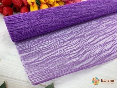 Сетка из полиэстера "Волны" лаванда