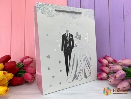 Подарочный пакет "Wedding" Жених и Невеста M