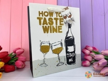 Подарочный пакет "Champagne" taste wine L