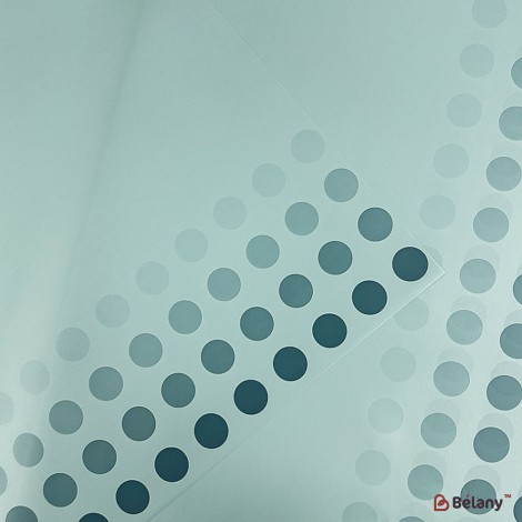 Калька для цветов "Roundy" бледно-зеленая