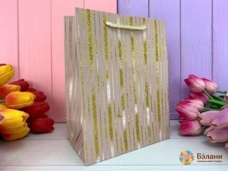 Подарочный пакет "Gold Ruby" L