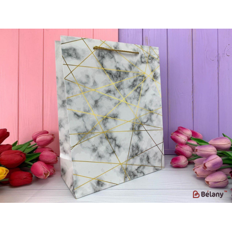 Подарочный пакет "Golden marble" линии S