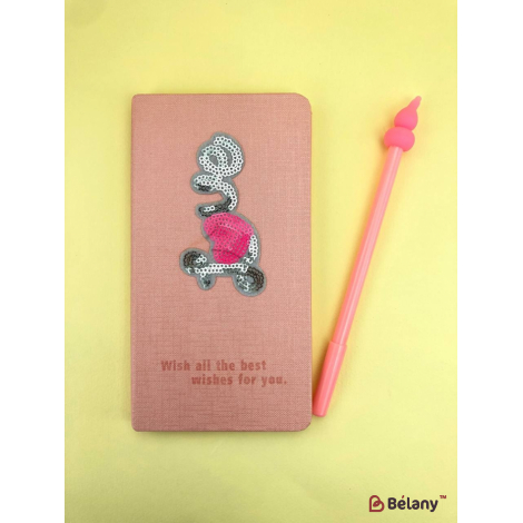 Набор блокнот с ручкой "Shiny" love u