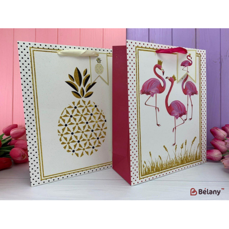 Подарочный пакет "Shiny" mix L