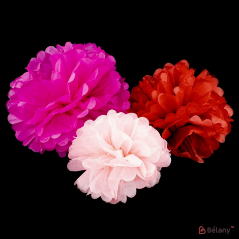 Помпоны из тишью "Pompon"