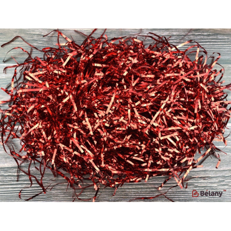 Наполнитель "Металлик" 150 грамм красный (5 уп.)