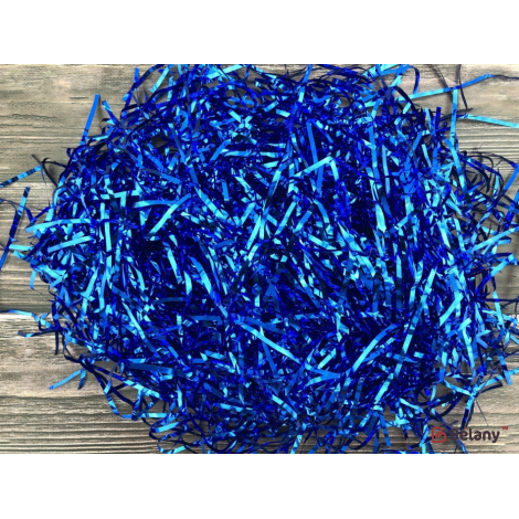 Наполнитель "Металлик" 150 грамм синий (5 уп.)