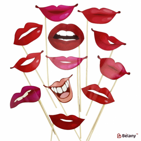 Фотобутафория "Lips" (6 наборов)