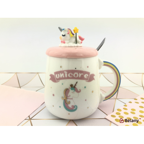 Керамическая чашка "Hello unicorn"