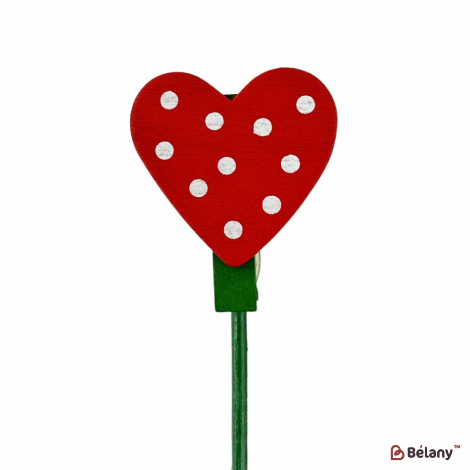 Топпер "Heart dots" 24шт.