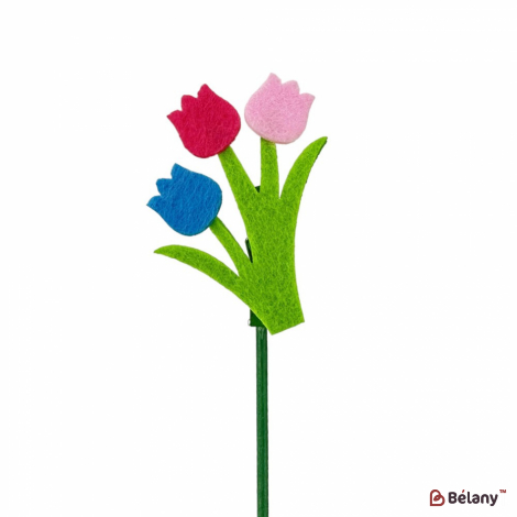 Топпер "Flowers" 24шт.