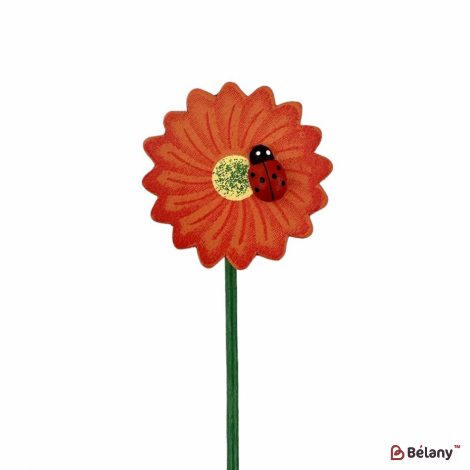 Топпер "Orange flowers" 24шт.