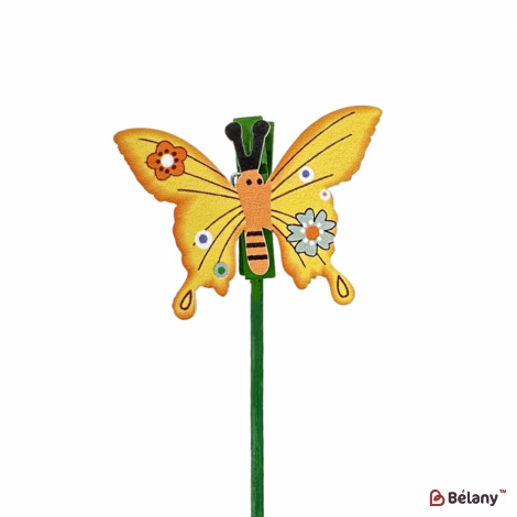 Топпер "Yellow butterfly" 24шт.