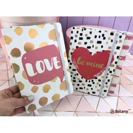 Блокнот "Be mine" (96 страниц) A5