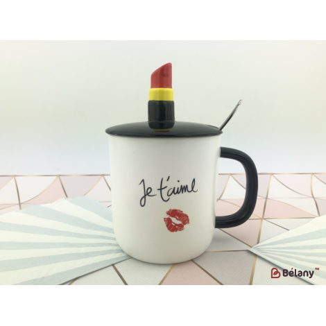 Керамическая чашка "Lipstick" #4