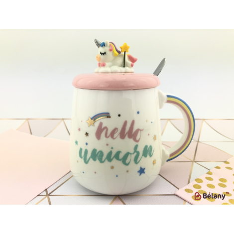 Керамическая чашка "Hello unicorn"