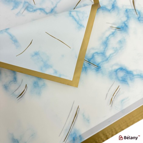 Калька для цветов "Мраморный кант" #05