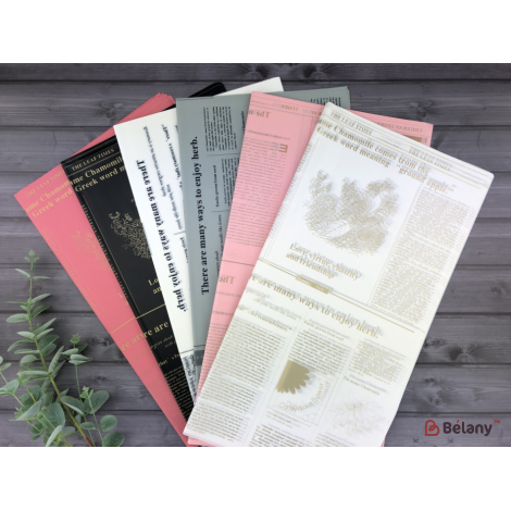 Калька для цветов "Newletter"
