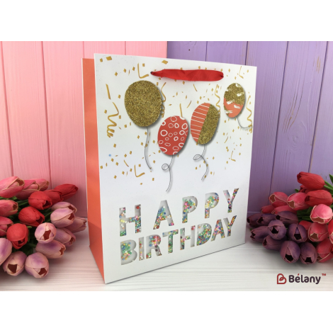 Подарочные пакеты "With Confetti" balloons