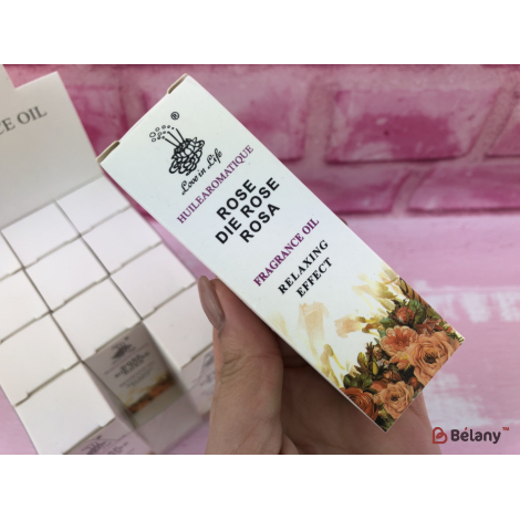 Упаковка аромамасел "20 ml" роза