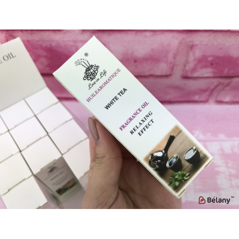 Упаковка аромамасел "20 ml" белый чай