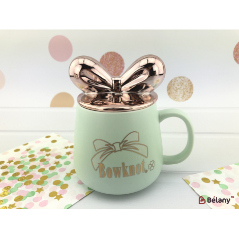 Керамическая чашка "Butterfly" небесная
