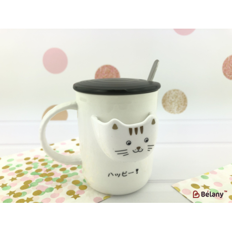Керамическая чашка "KItty" #4