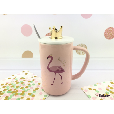 Керамическая чашка "Flamingo" #3