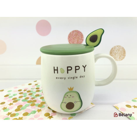 Керамическая чашка "Avocado" #4