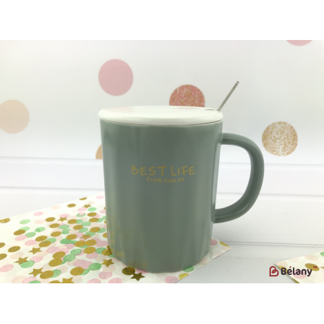Керамическая чашка "Classic" best life