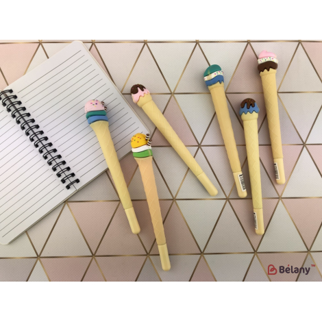 Гелевые ручки "Icecream" (6 шт. микс)