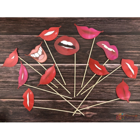 Фотобутафория "Lips" (1 набор)