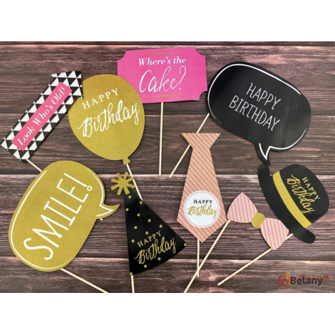 Фотобутафорія "Wow party" (1 набір)