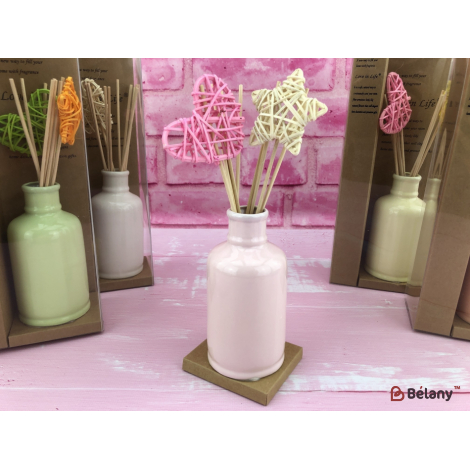 Аромадифузор "Rotang Figures" блідо-рожевий (30ml)