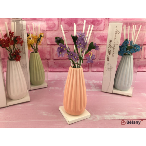 Аромадиффузор "Relief Vase" персиковый (15ml)