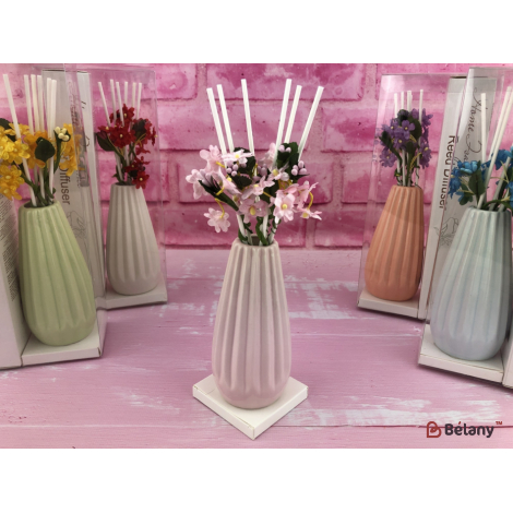 Аромадиффузор "Relief Vase" розовый (15ml)