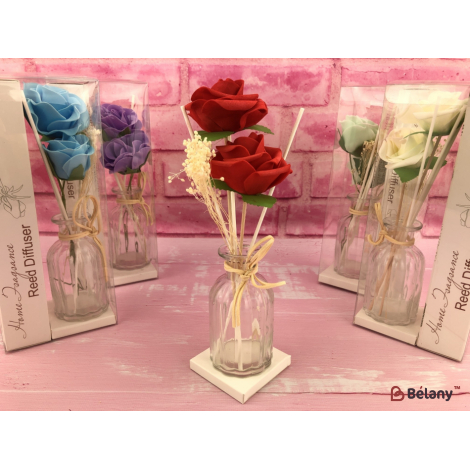 Аромадиффузор "Rose" красный (30ml)