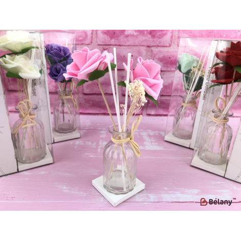 Аромадиффузор "Rose" розовый (30ml)
